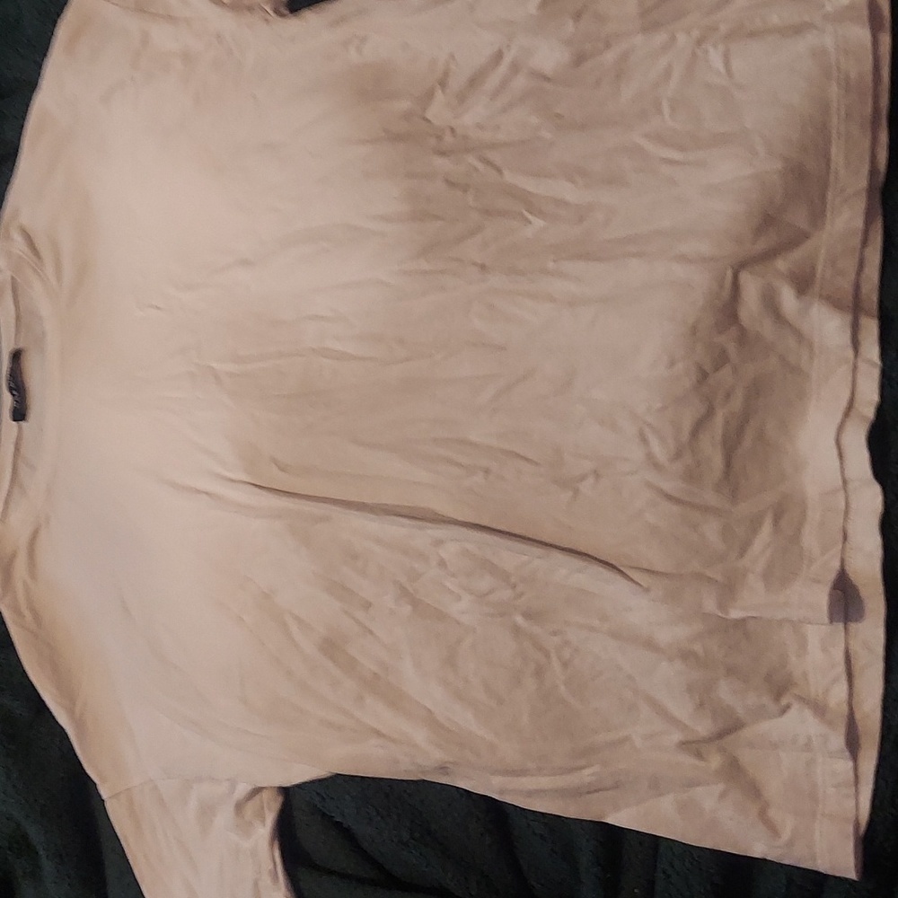 Oversized designer plain white tee. Medium by Rae mode.
